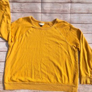 Women's Sweatshirt Mustard size L